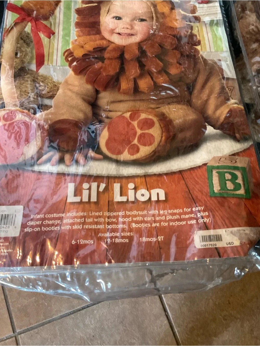 Incharacter lil lion